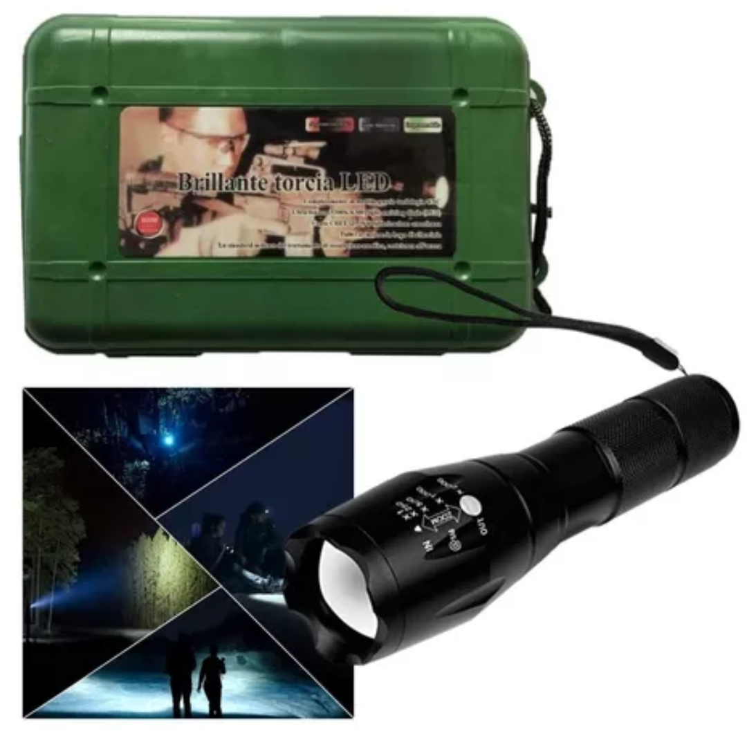 Miniatura 5 de Linterna Recargable Luz Led